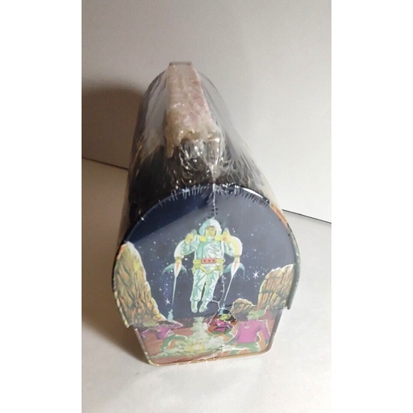 Lost in Space 1998 Metal Dome Lunchbox Sci-Fi G Whiz! Retro Look Aliens Robot - Picture 6 of 7